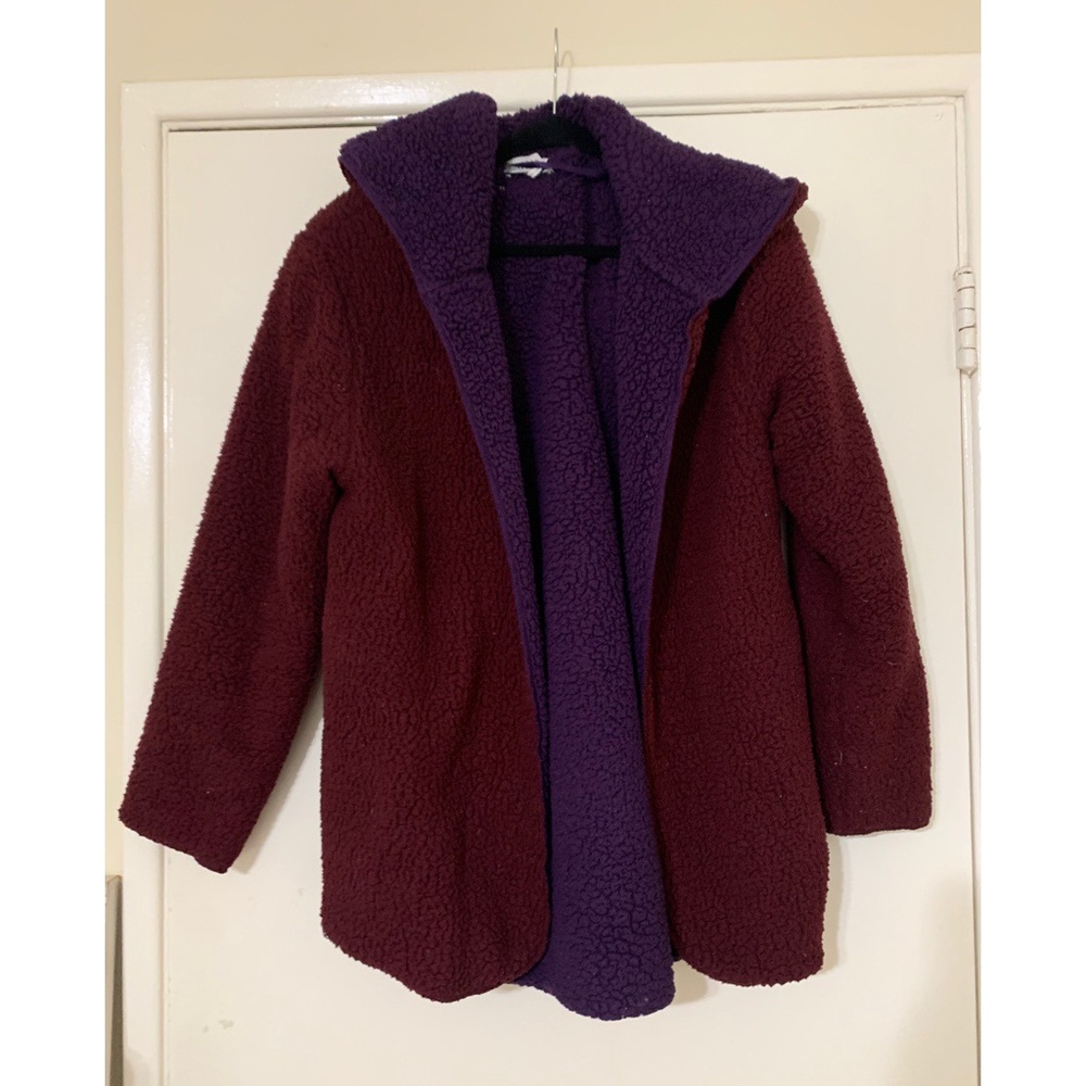 Cozy teddy jacket